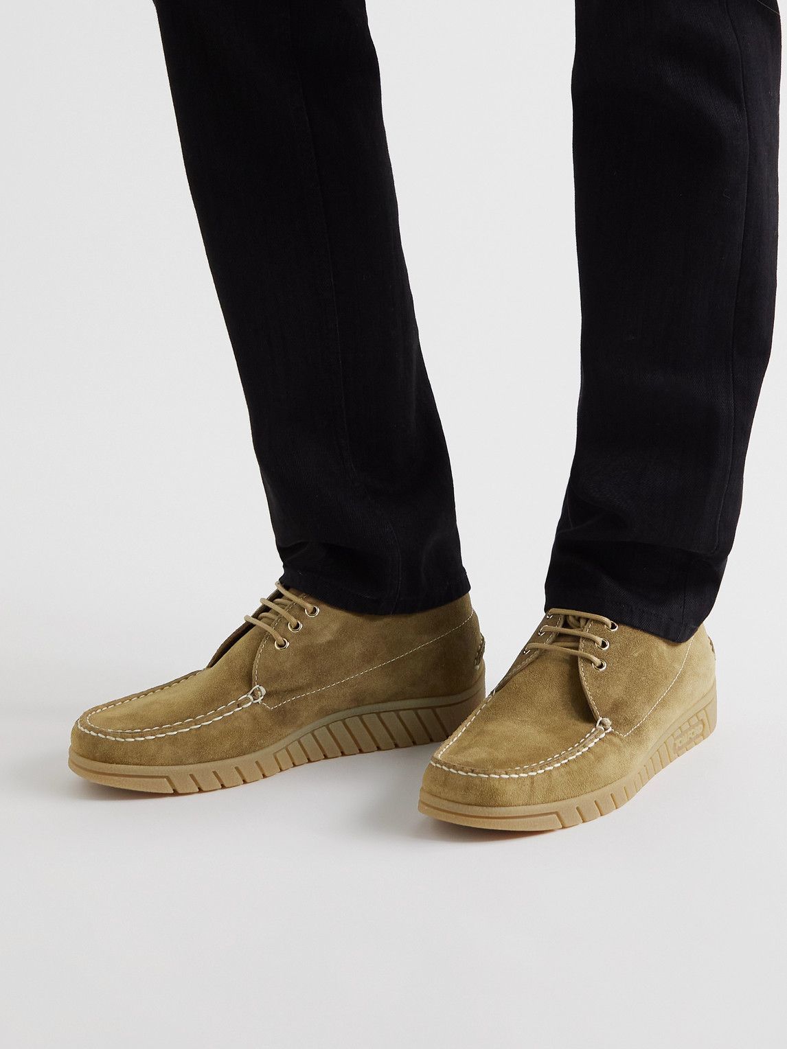 Brown Suede Tom Ford Chukka Boots TOM FORD Size 11 Brown  display picture 1