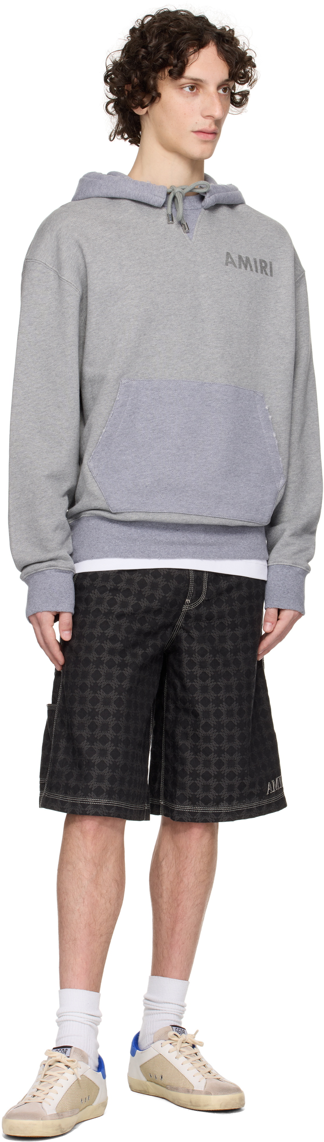AMIRI Black MA Quad Work Shorts