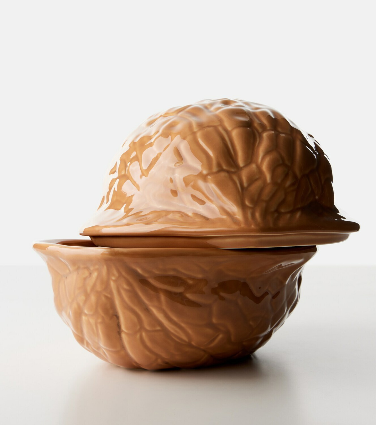 Bordallo Pinheiro Nut Large earthenware container