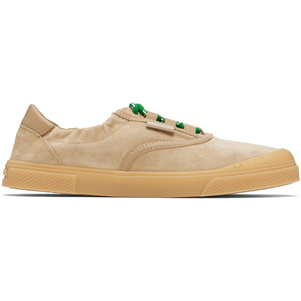 Moncler Beige Vera Leisure Low Top Sneakers
