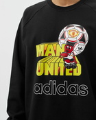 Adidas Manchester United Gr Crew Black - Mens - Sweatshirts