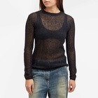 Kenzo Paris Women's Kenzo Sheer Solid Jumper in Black