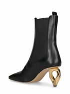 JW ANDERSON 75mm Ankle Boots with Chain Heel