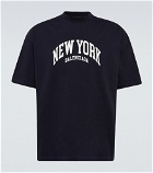 Balenciaga - Cities New York cotton jersey T-shirt