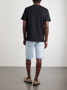 LOEWE - Anagram-Embroidered Cotton-Jersey T-Shirt - Black