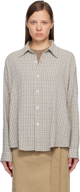 Photo: mfpen Gray Button Down Shirt