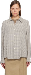mfpen Gray Button Down Shirt