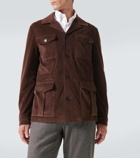 Canali Wool and cashmere-blend jacket
