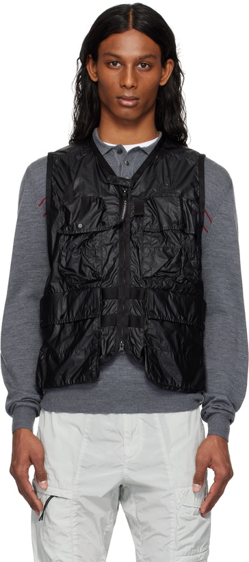 Photo: C.P. Company Black CS II Logo Vest