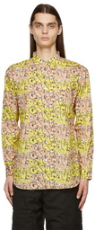 Comme des Garçons Shirt Multicolor KAWS Edition Printed Pattern Shirt