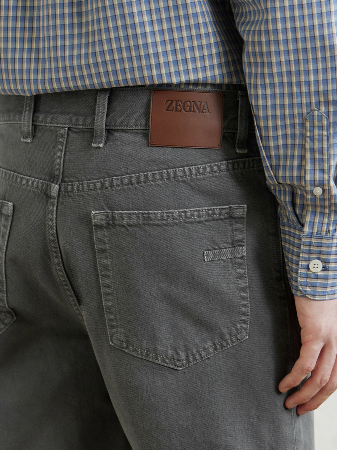 Zegna - Straight-Leg Jeans - Gray