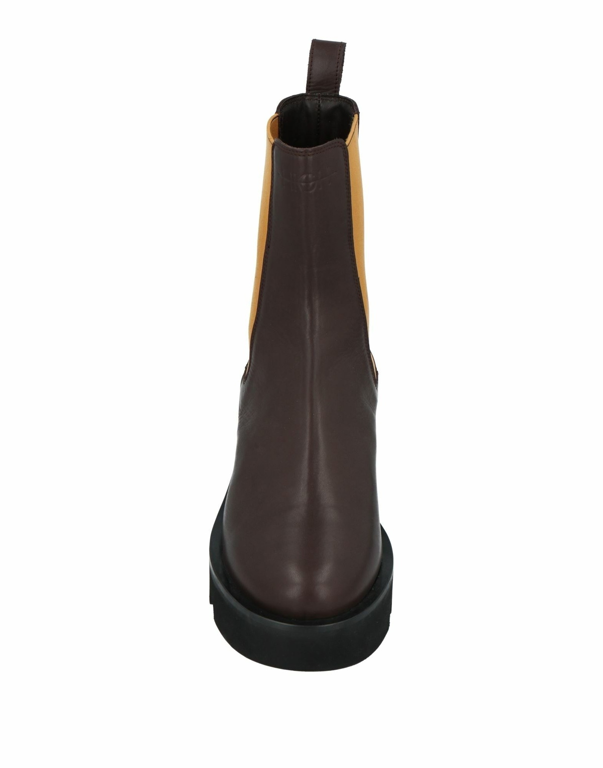 High Womens Ankle boots Dark in Brown