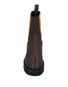 High Womens Ankle boots Dark in Brown