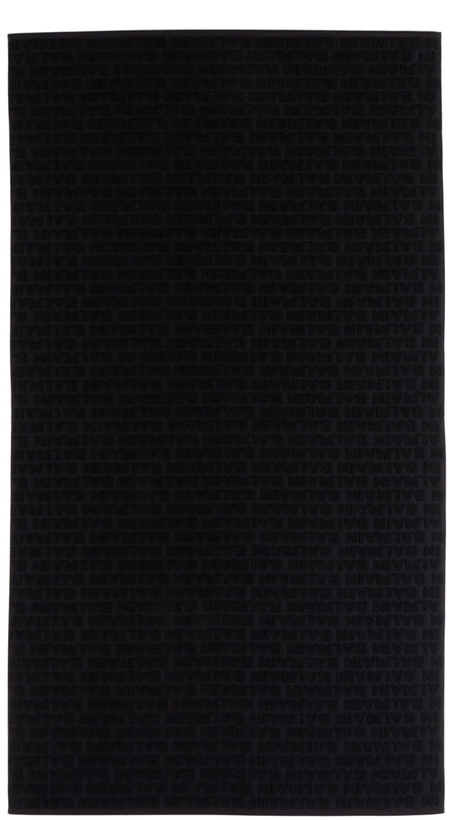 Photo: Balmain Black Beach Towel