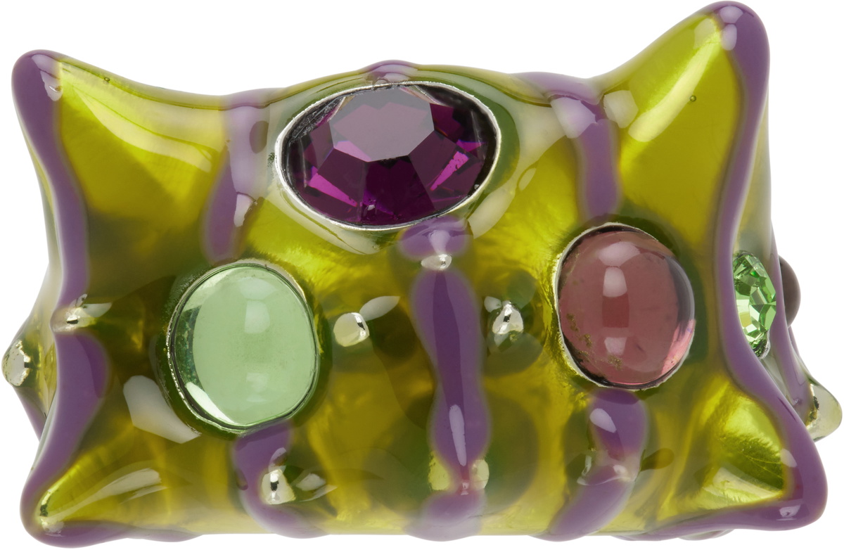 Collina Strada Khaki Alien Ring
