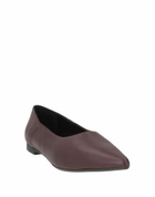 Castañer Womens Ballet flats Burgundy
