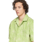 Jacquemus Green La Chemise Jean Short Sleeve Shirt