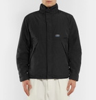 Stüssy - Reversible Tie-Dyed Fleece and Nylon Jacket - Purple