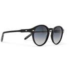 Cutler and Gross - Round-Frame Acetate Sunglasses - Men - Black