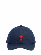 AMI PARIS Adc Cotton Baseball Hat