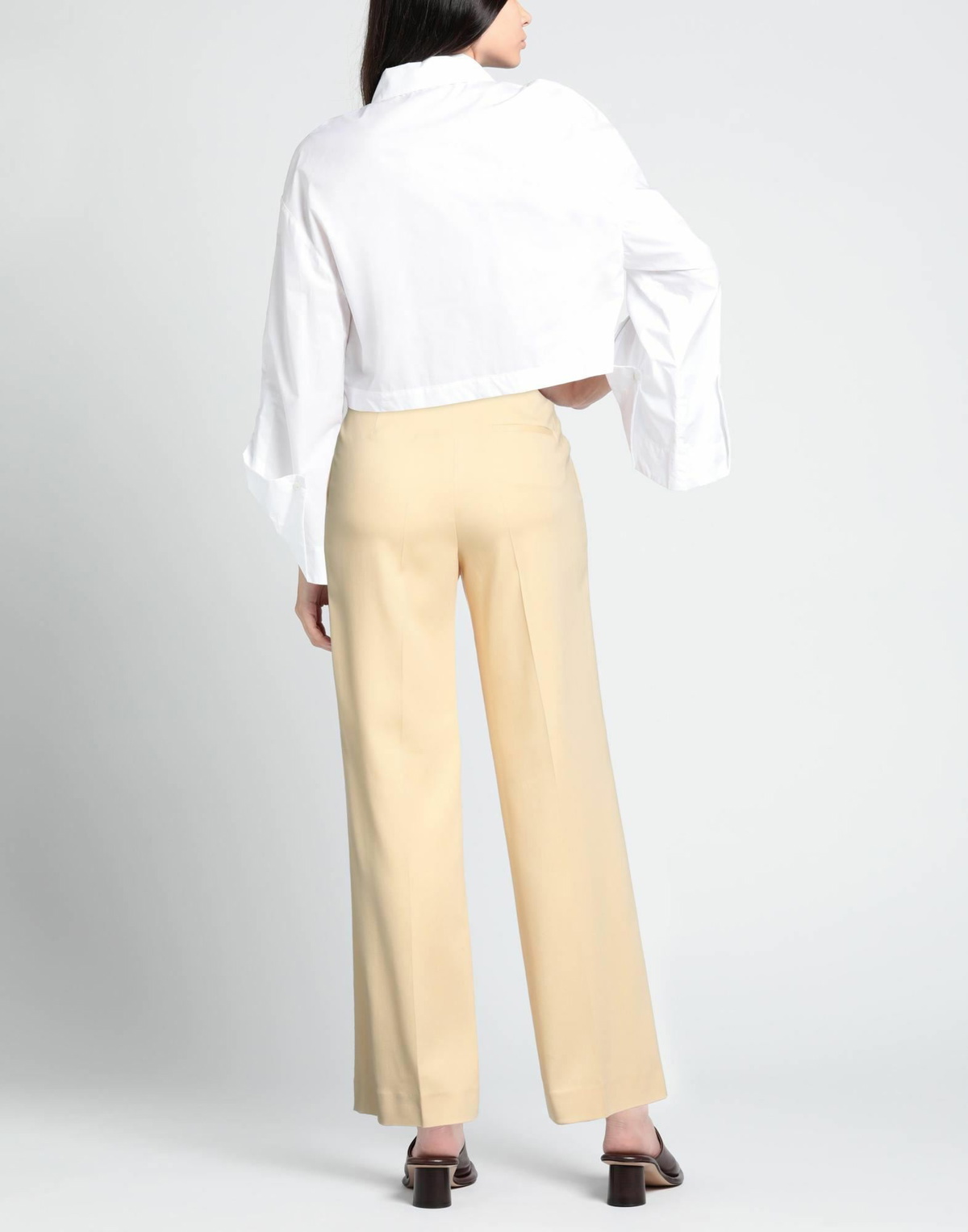 Maje Womens Pants Cream