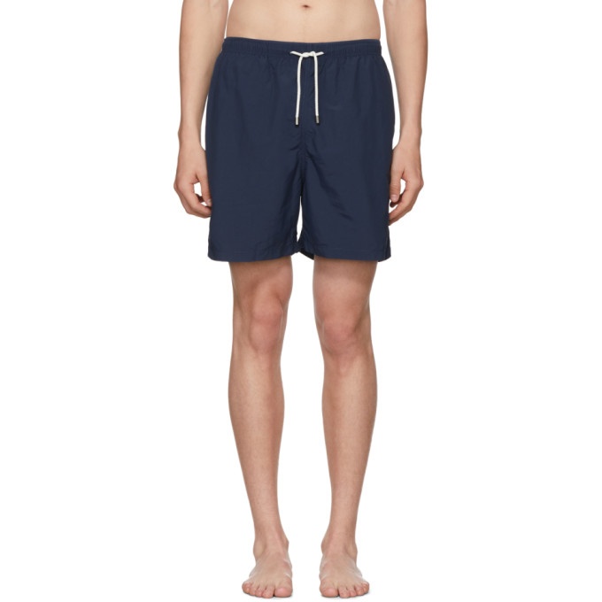 Photo: Solid and Striped Navy Classic Swim Shorts