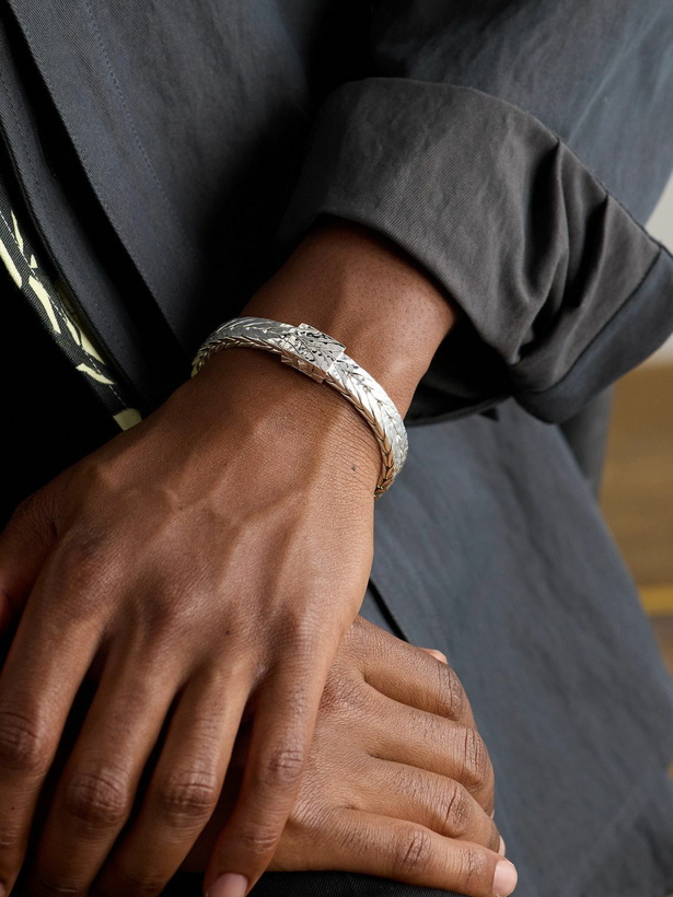 Photo: John Hardy - Hammered Sterling Silver Bracelet - Silver