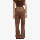 Air Jordan Women's Knit Pant in Archaeo Brown