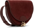 See by Chloé Burgundy Mara Saddle Bag