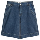 Damson Madder Women's Annie Denim Shorts in Indigo