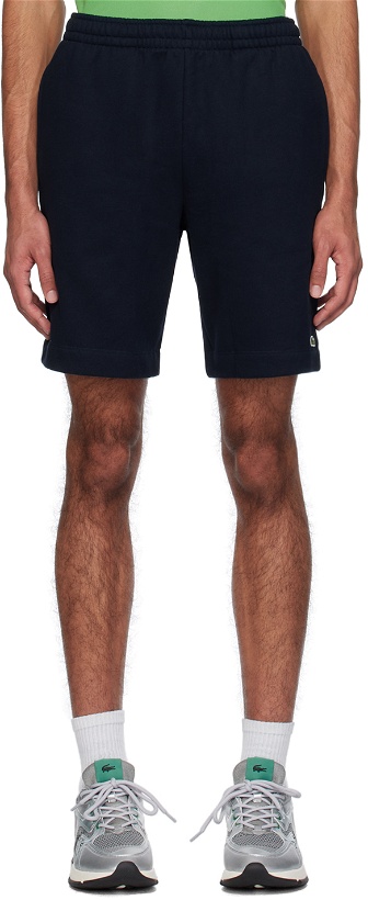 Photo: Lacoste Navy Drawstring Shorts
