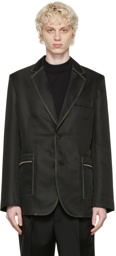 Acne Studios Black Unlined Suit Blazer