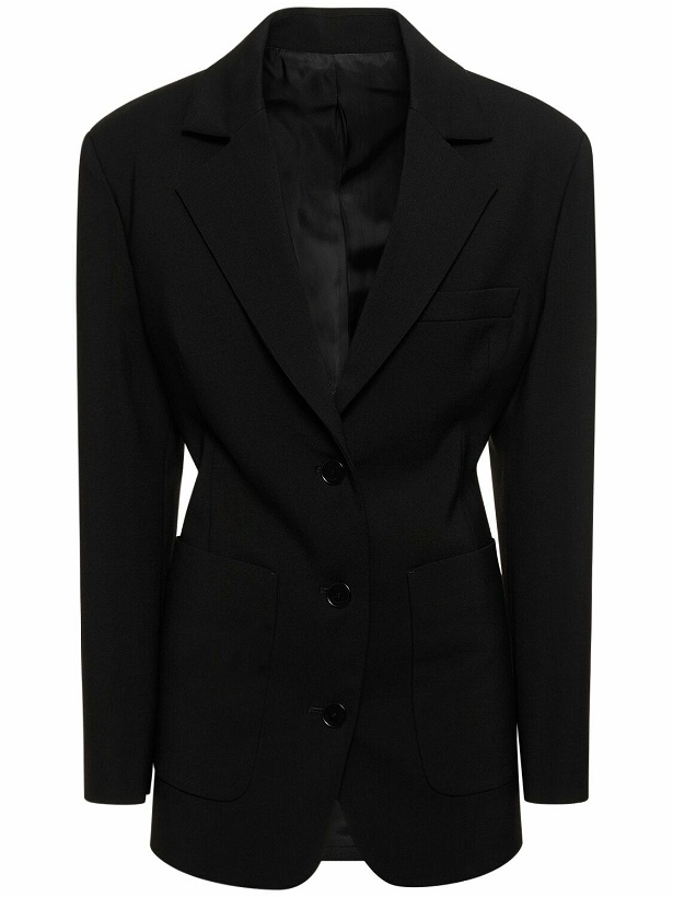 Photo: LANVIN - Single Breasted Fitted Twill Jacket