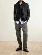 Herno - Storm System® Wool Bomber Jacket - Brown