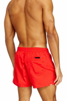 Diesel Mid-length swim shorts with outline logo - Swim shorts Mens in Red