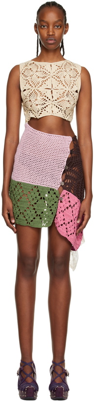Photo: Katya Zelentsova SSENSE Exclusive Multicolor Minidress