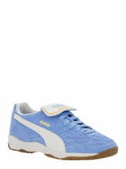 Puma king Light Blue Sneakers With Formstrip Logo Detail On The Side And Logo Patch On The Tongue In Leather Unisex