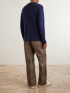Hartford - Linen-Jersey T-Shirt - Blue