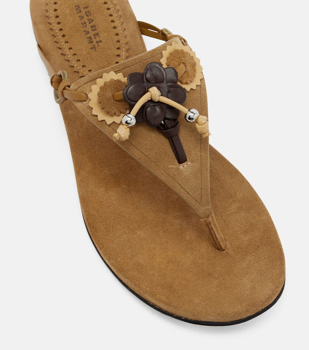 Isabel Marant Elato suede thong sandals
