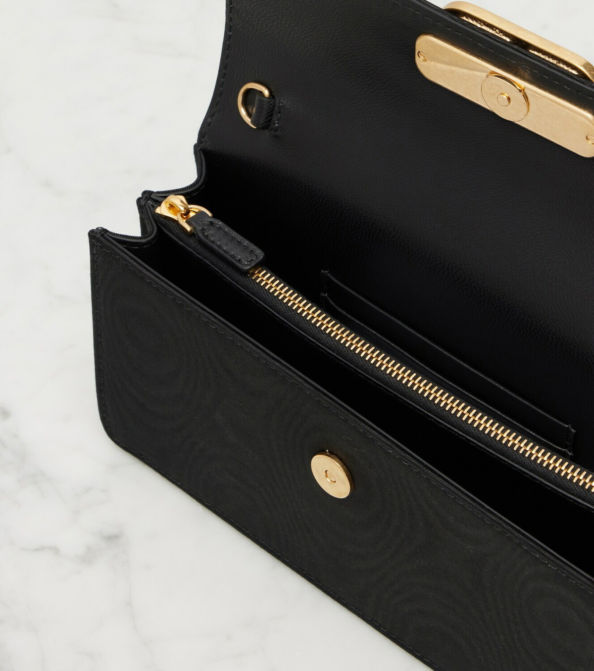 Valentino Garavani VLogo Mini moire clutch