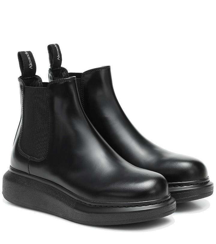 Photo: Alexander McQueen - Leather Chelsea boots