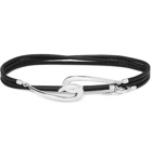 Shaun Leane - Leather and Sterling Silver Wrap Bracelet - Silver