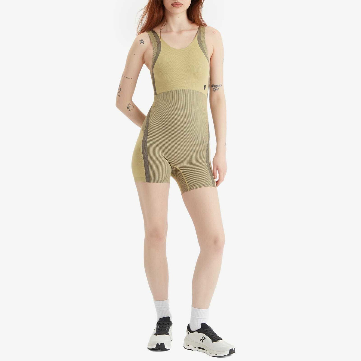 ON Women's Studio Knit Bodysuit in Caper