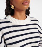 Lisa Yang Sony striped cashmere sweater