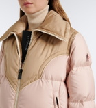 Moncler Grenoble Quilted down ski jacket