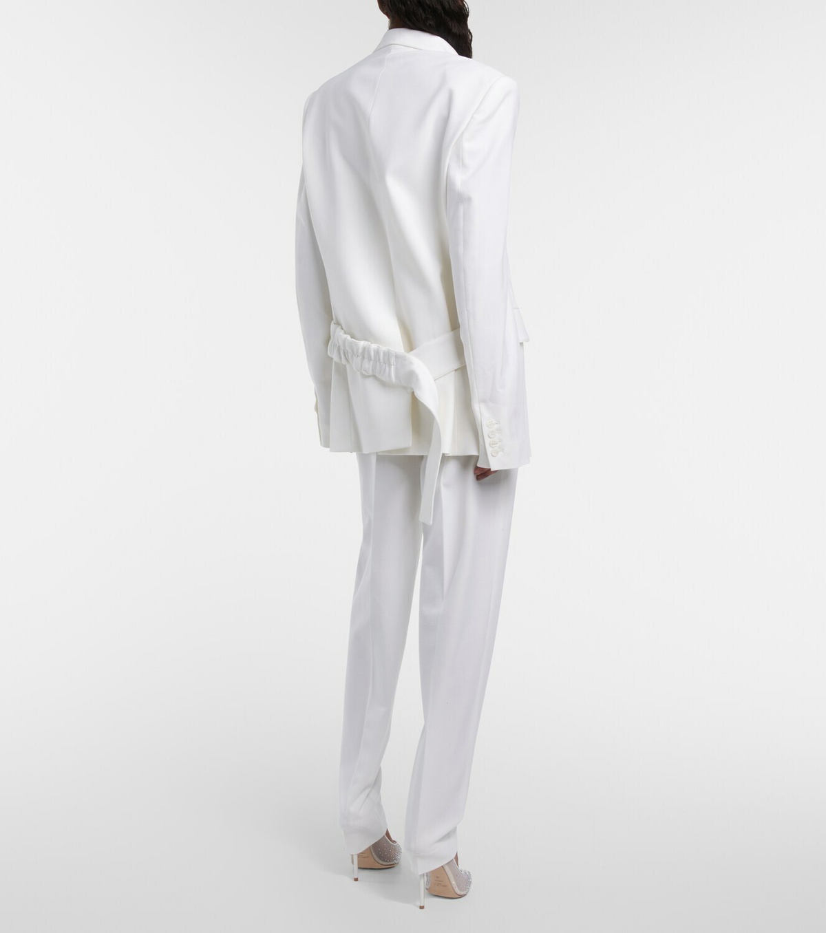 Nensi Dojaka - Bridal wool-blend blazer