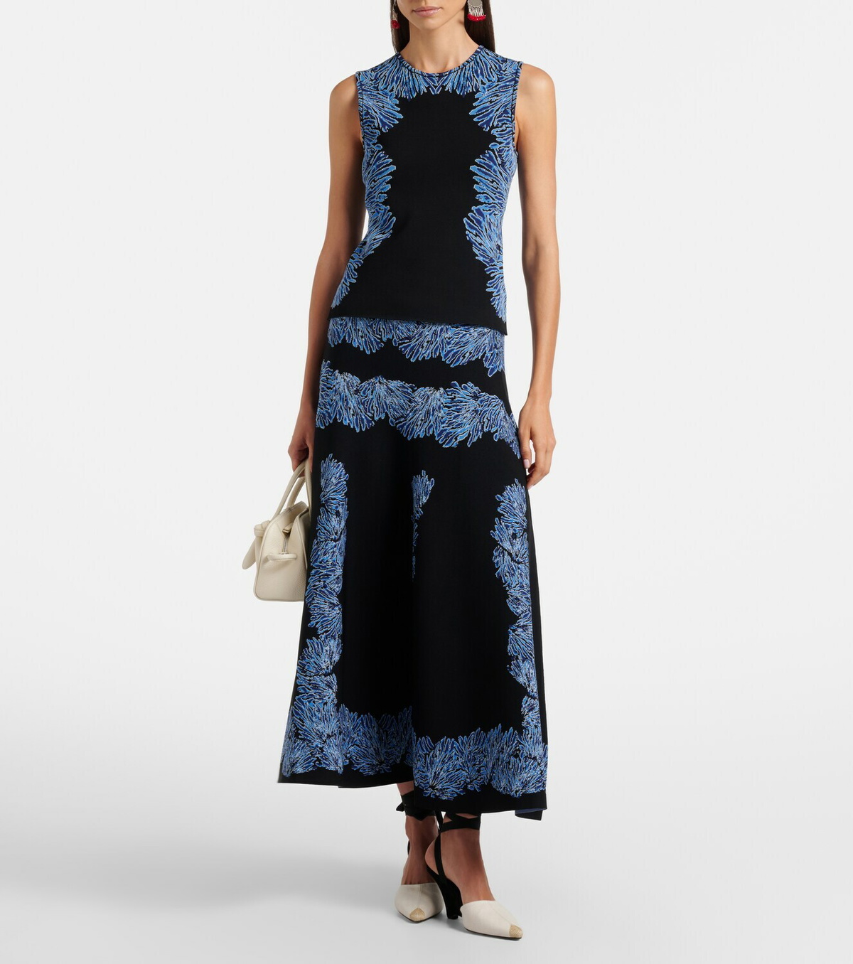 Ulla Johnson Aylin knitted jacquard tank top