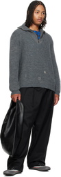 MM6 Maison Margiela Black Classic Triangle Tote