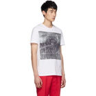 Alexander McQueen White John Deakin Archive Edition Graffiti T-Shirt