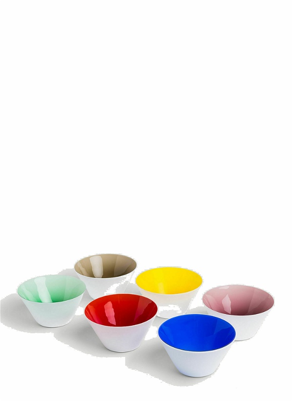 Photo: Set of Six Lidia Bowls in Multicolour